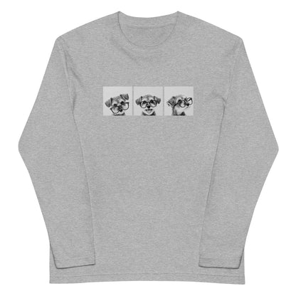Three Faces - シュナウザーロングTee