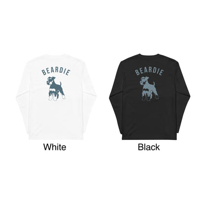 シュナウザーバックロゴデザインロングTee