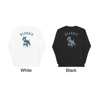 シュナウザーバックロゴデザインロングTee