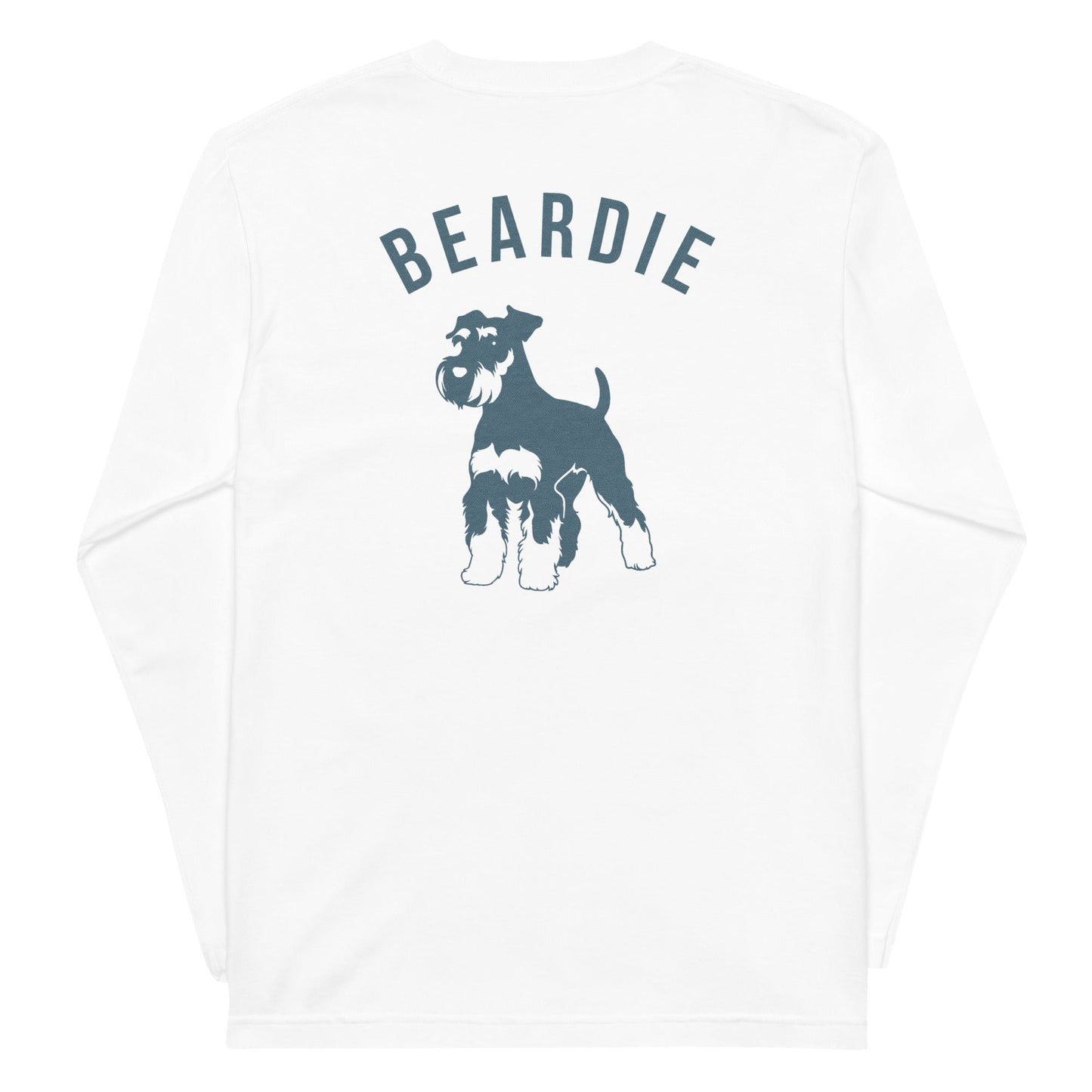 シュナウザーバックロゴデザインロングTee