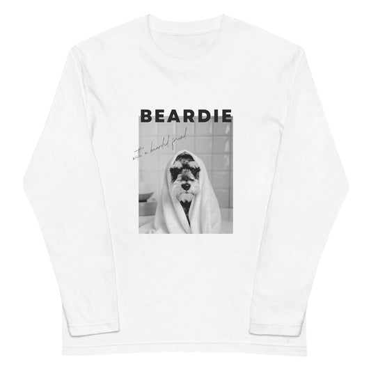バスタオルの住人_シュナウザーロングTee