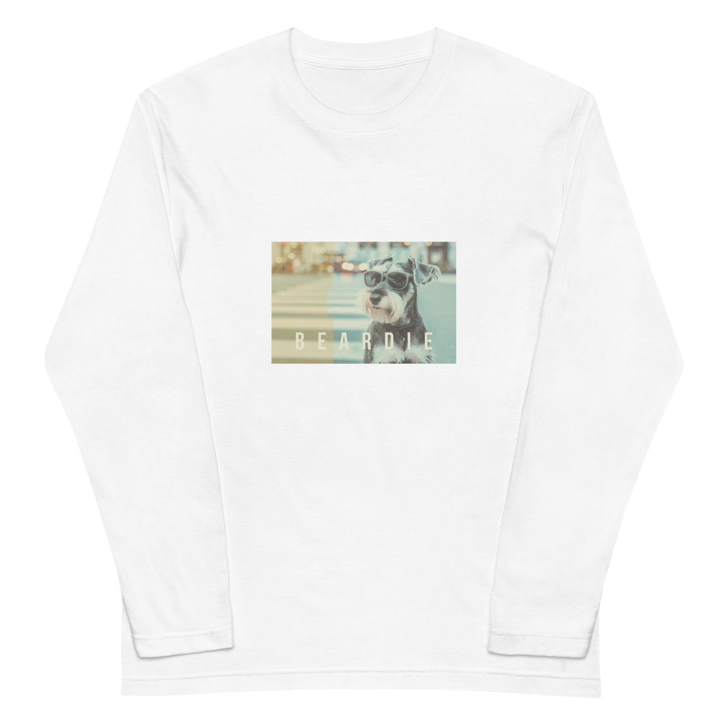 街に溶け込む - シュナウザー ロングTee
