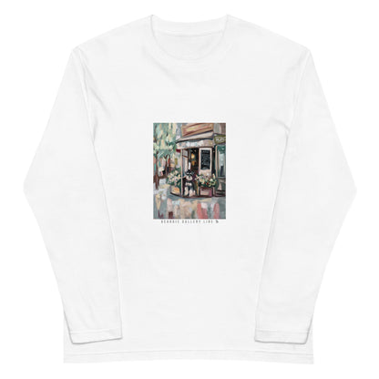カフェの看板犬 - シュナウザー ロングTee
