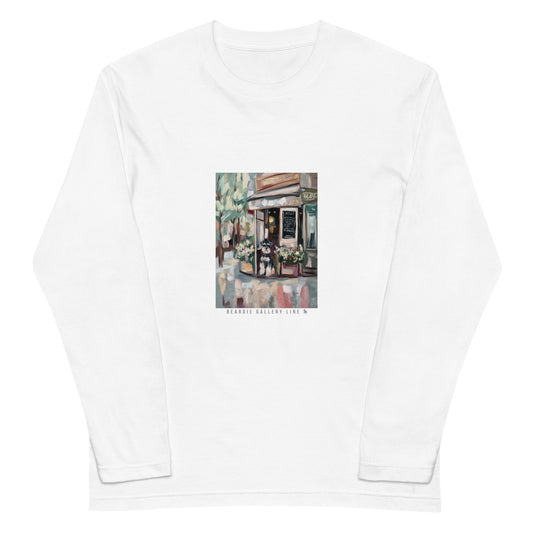 カフェの看板犬 - シュナウザー ロングTee