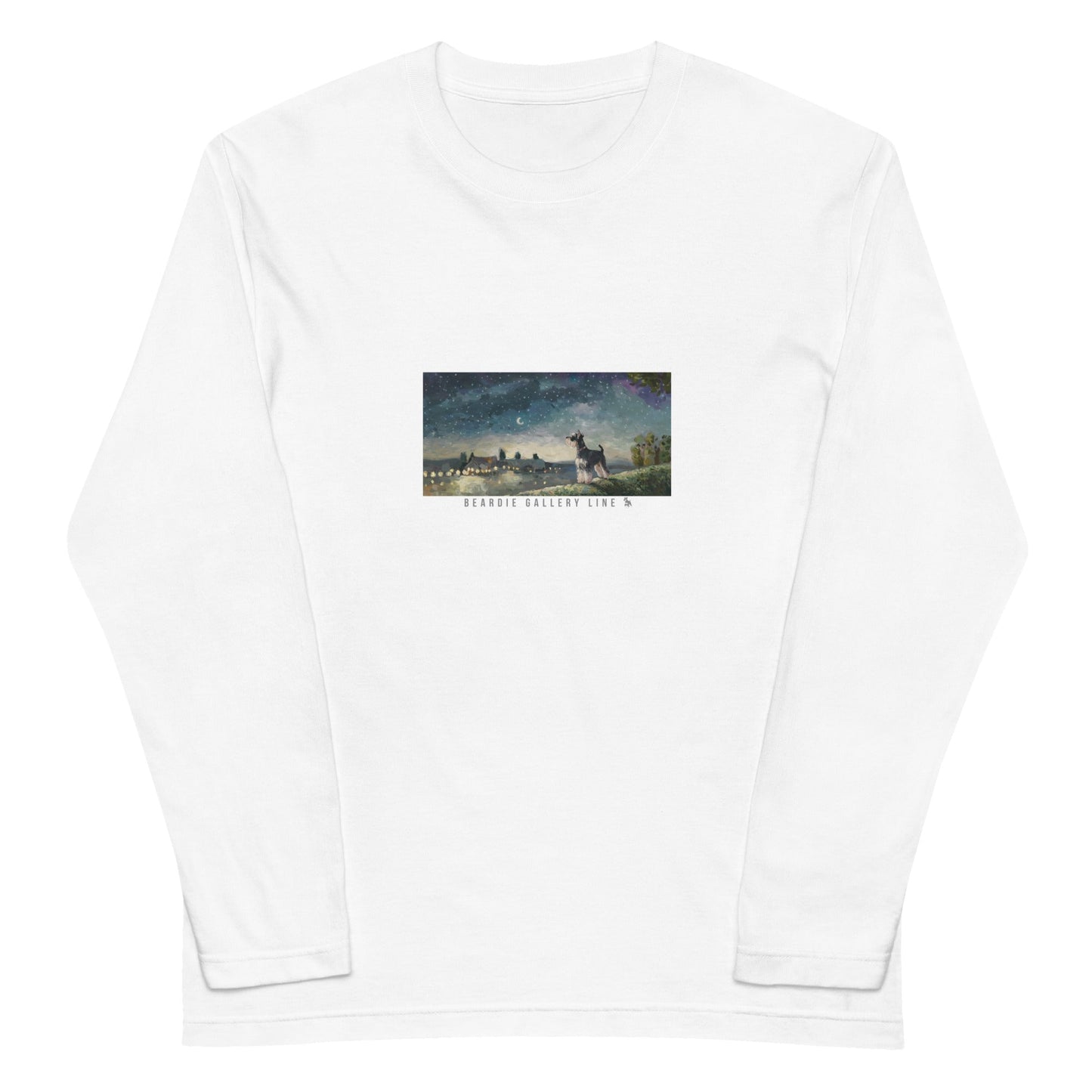 星降る夜に - シュナウザーロングTee