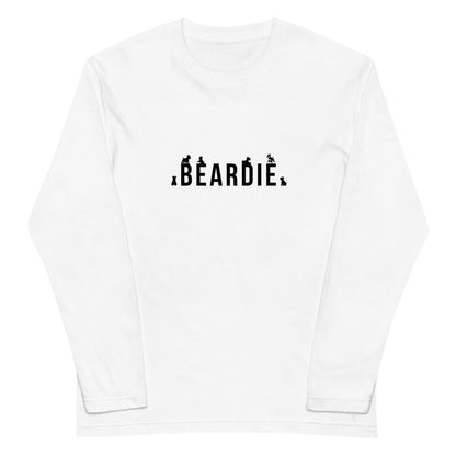 シュナウザーシルエットアートロゴ ロングTee