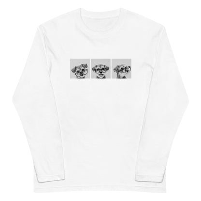 Three Faces - シュナウザーロングTee