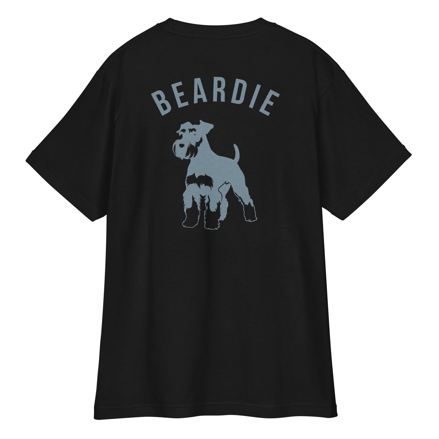 シュナウザーバックロゴデザインTee
