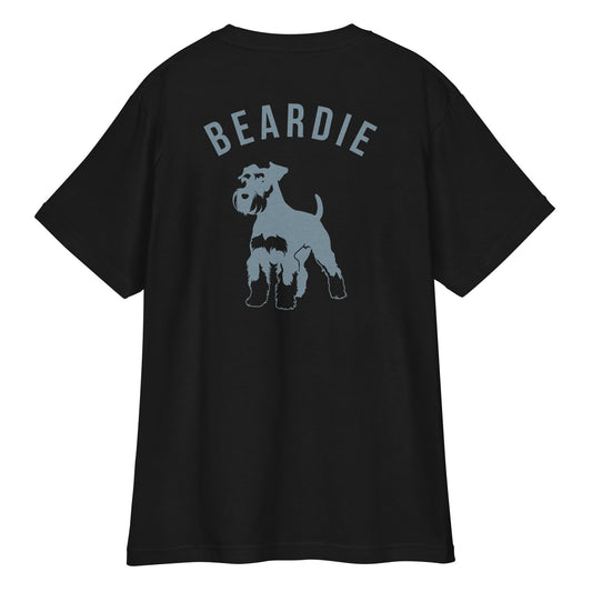 シュナウザーバックロゴデザインTee