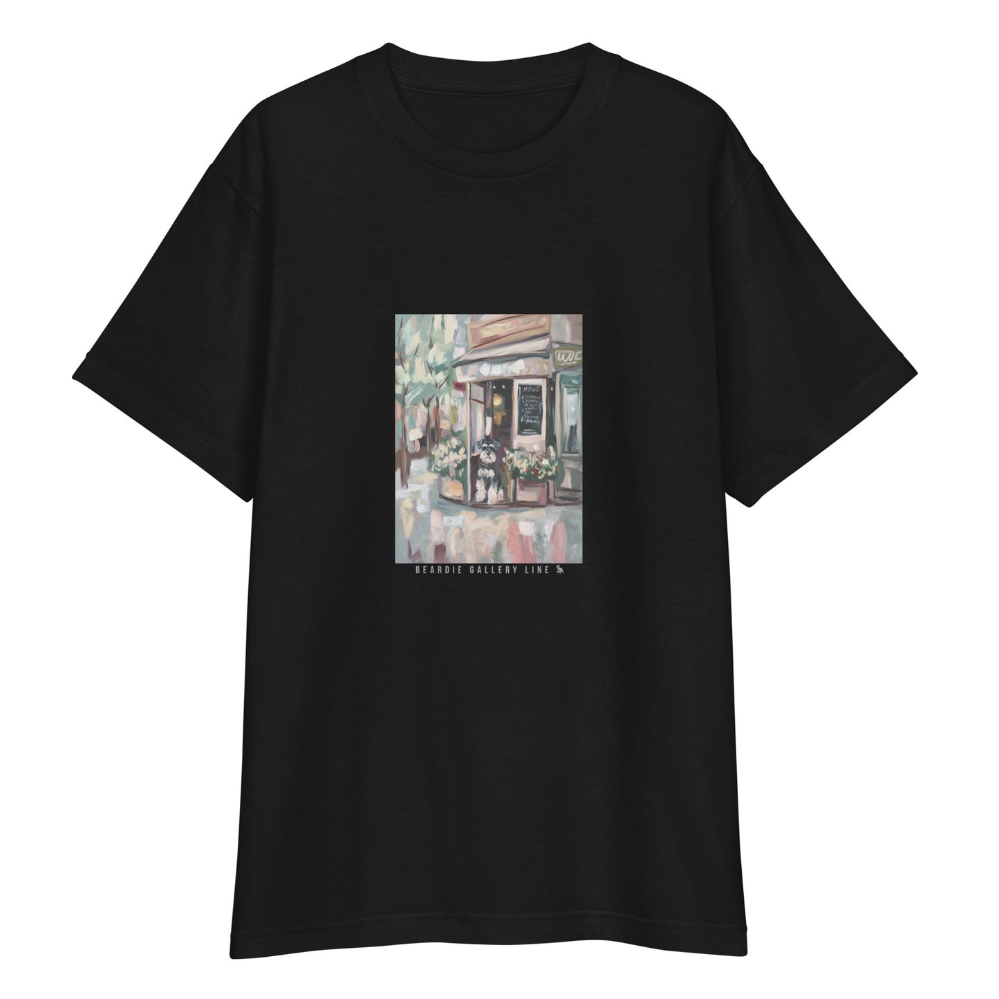 カフェの看板犬 - シュナウザーTee
