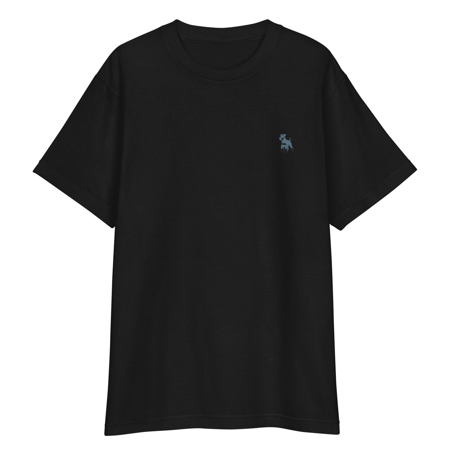 シュナウザーバックロゴデザインTee