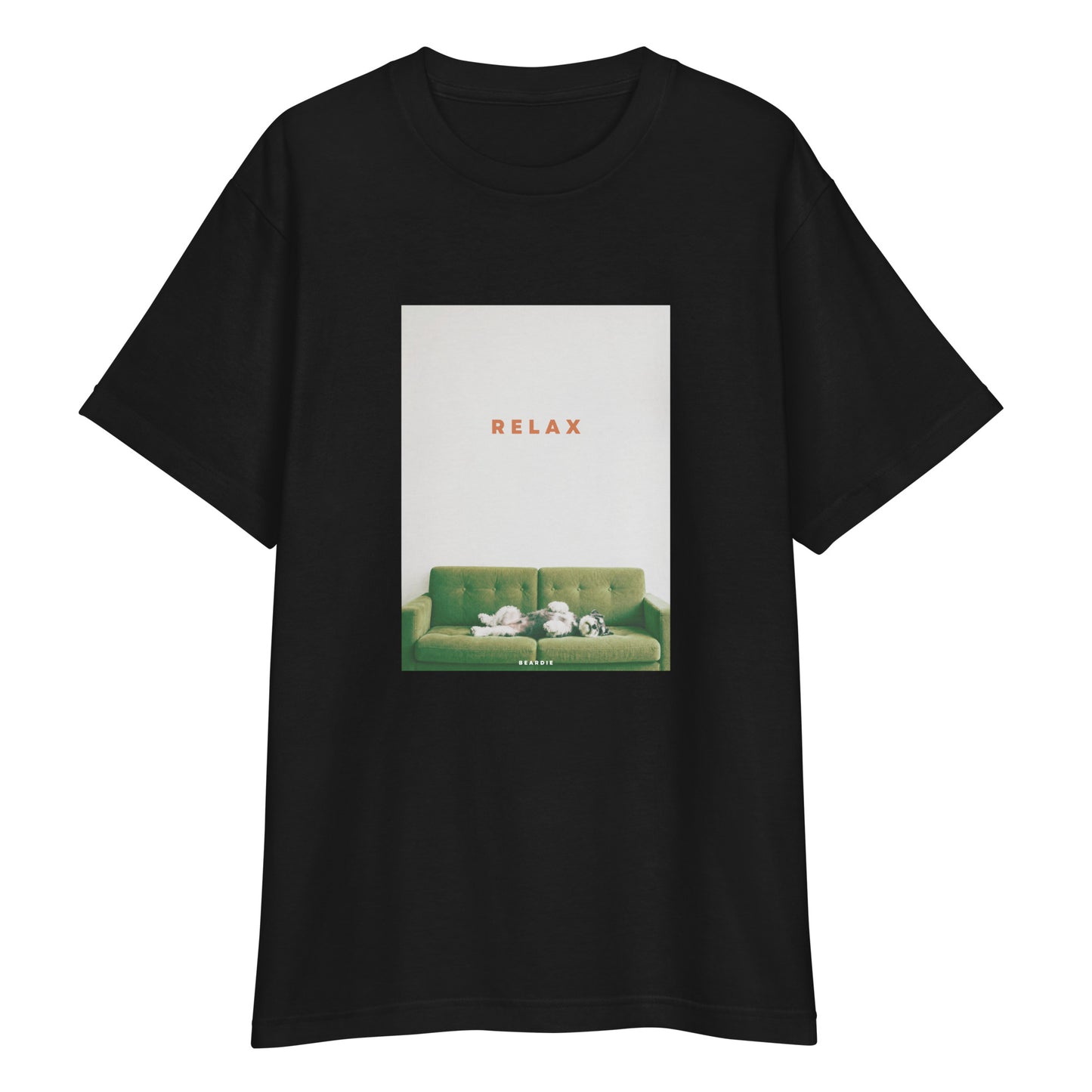 今日はOFF_シュナウザーTee