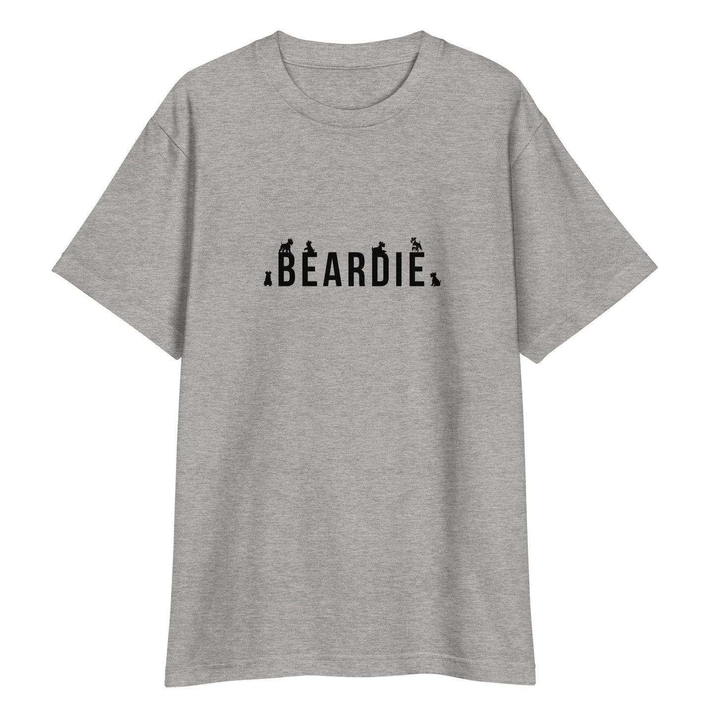シュナウザーシルエットアートロゴ Tee