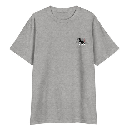 シュナウザーTOKYO散歩 ポイントプリントTee