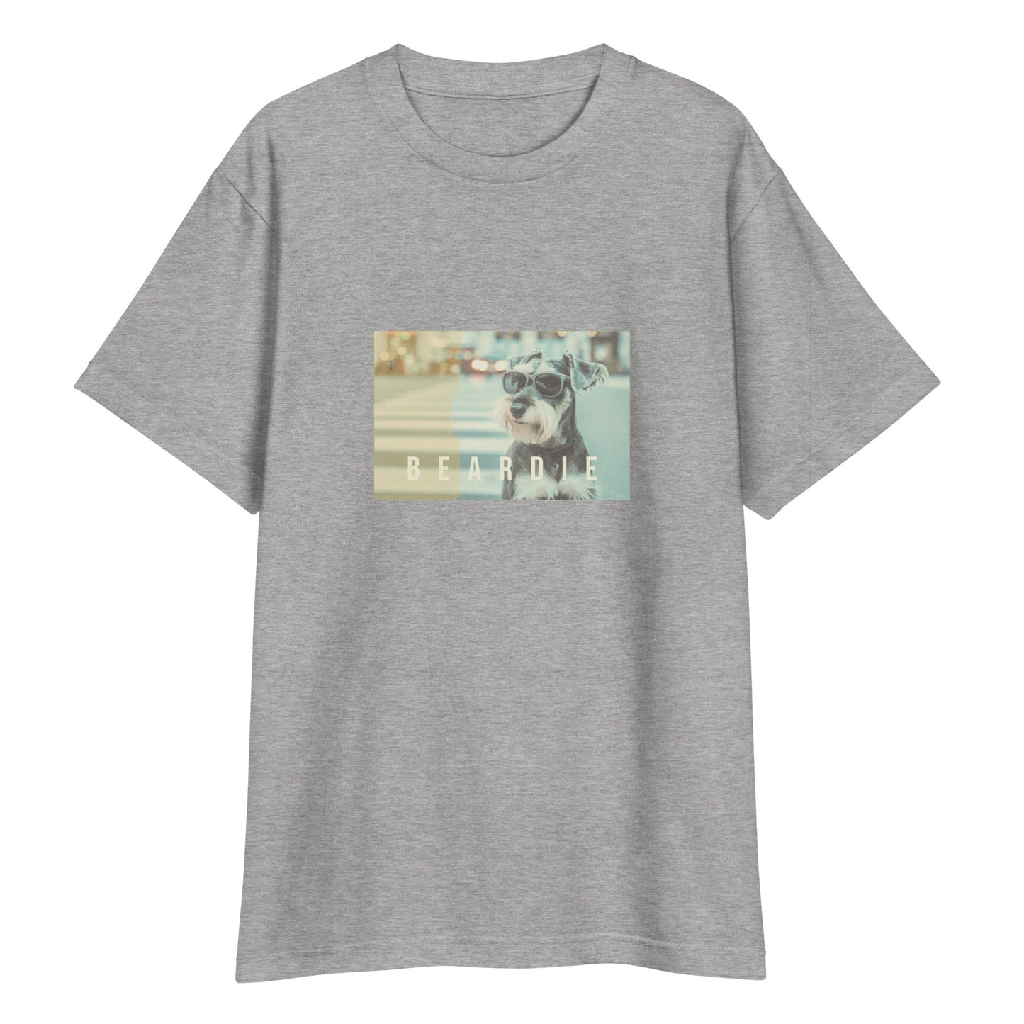 街に溶け込む - シュナウザーTee