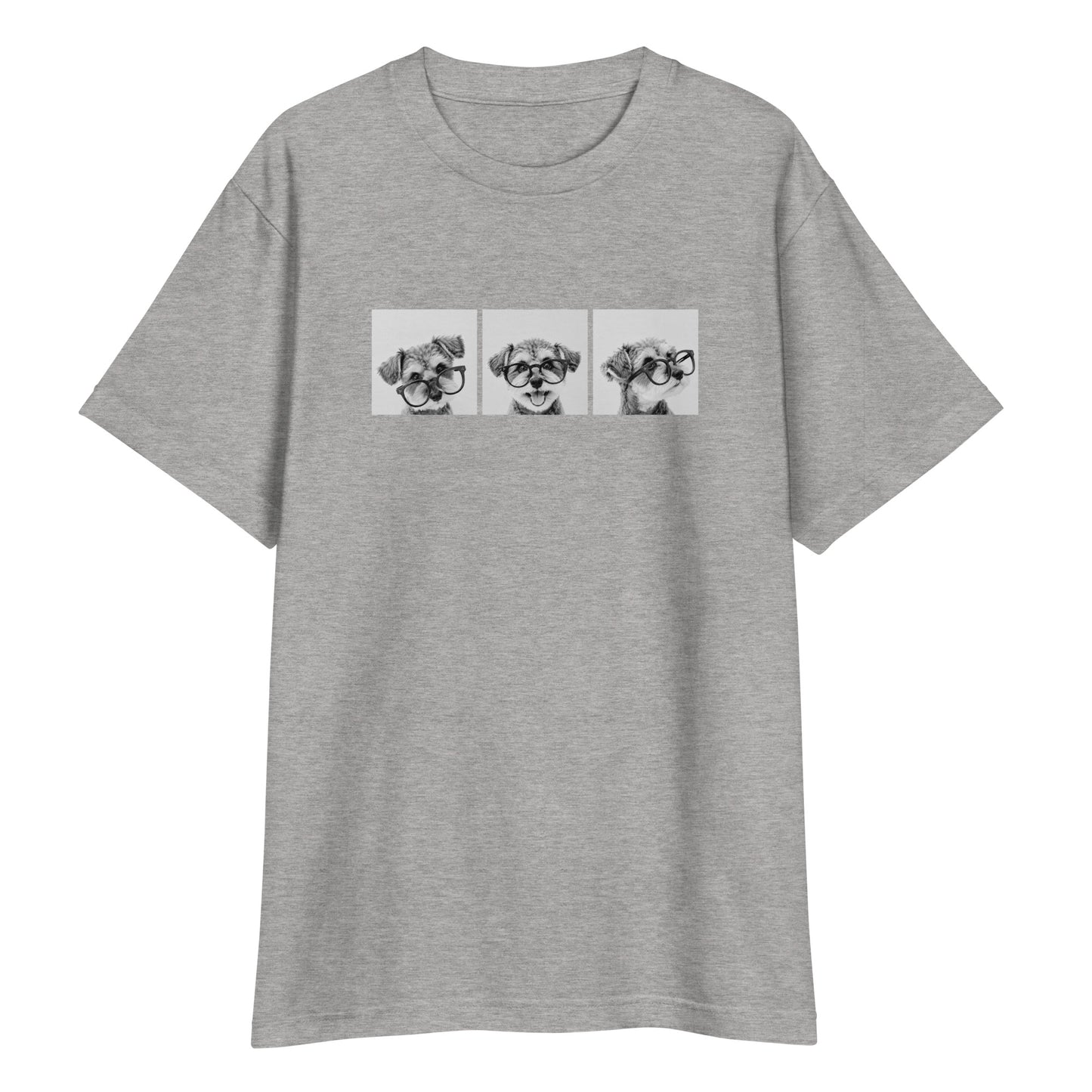 Three Faces - シュナウザーTee
