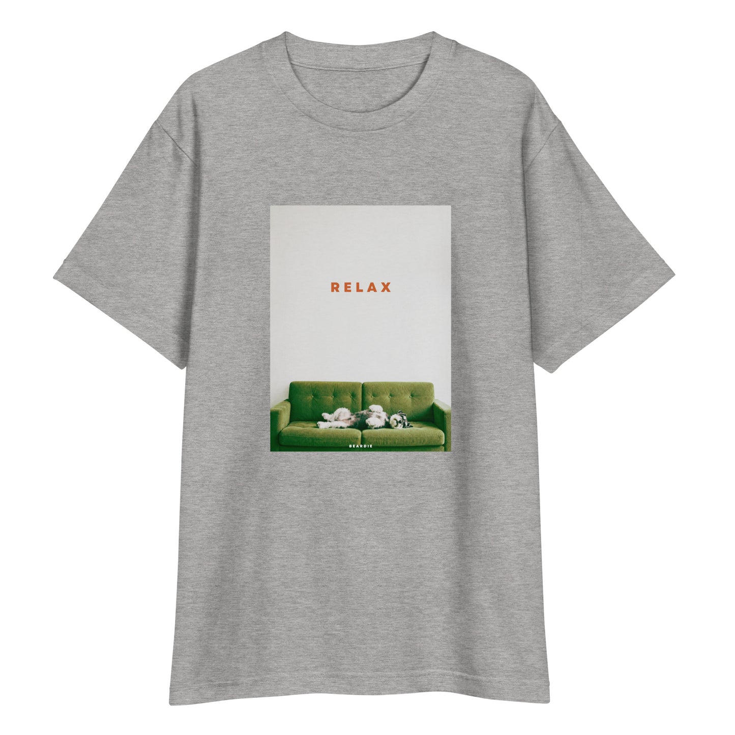 今日はOFF_シュナウザーTee