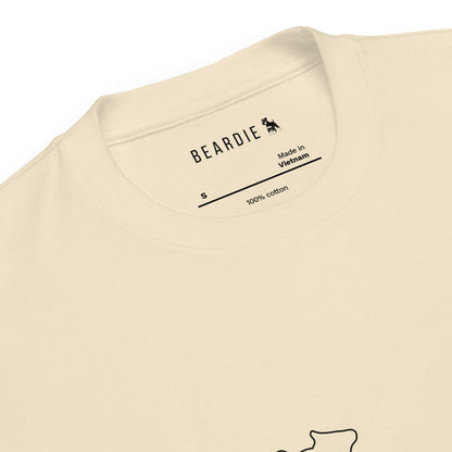 シュナウザーラインロゴデザインTee