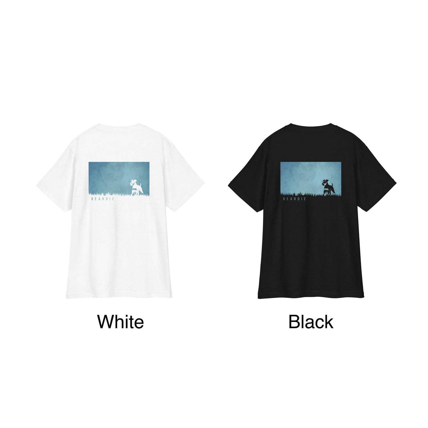 青の草原 - シュナウザーTee