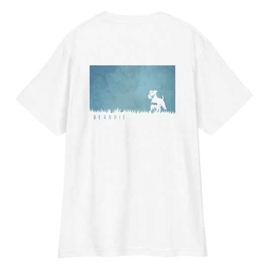 青の草原 - シュナウザーTee
