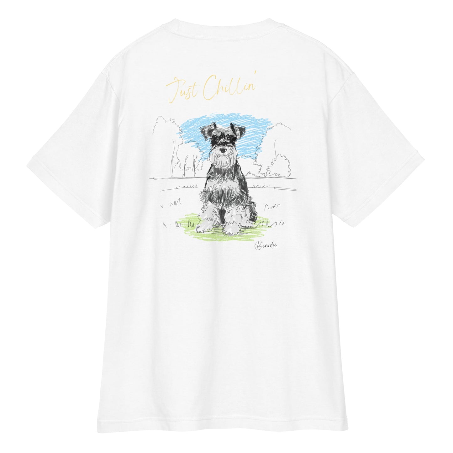 穏やかな休日 - シュナウザーTee