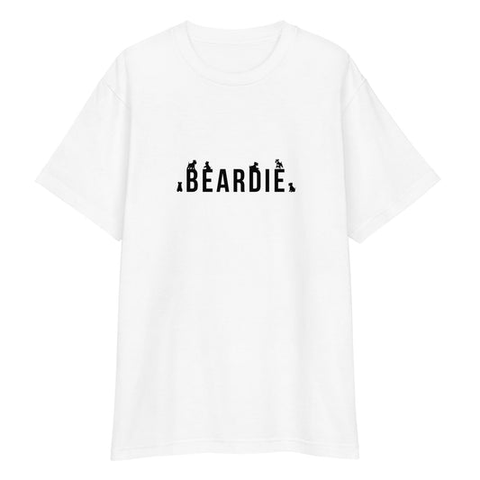シュナウザーシルエットアートロゴ Tee