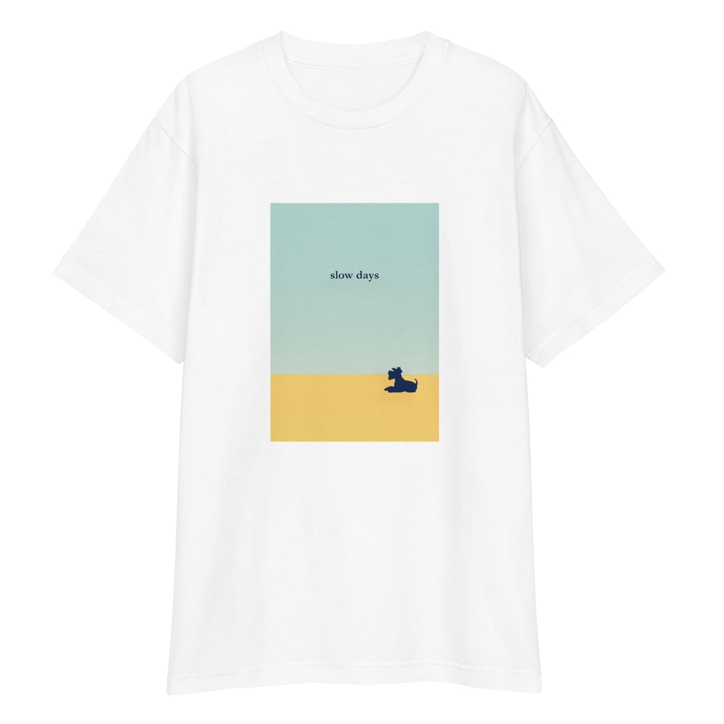 ゆっくり流れる日々 - シュナウザーTee