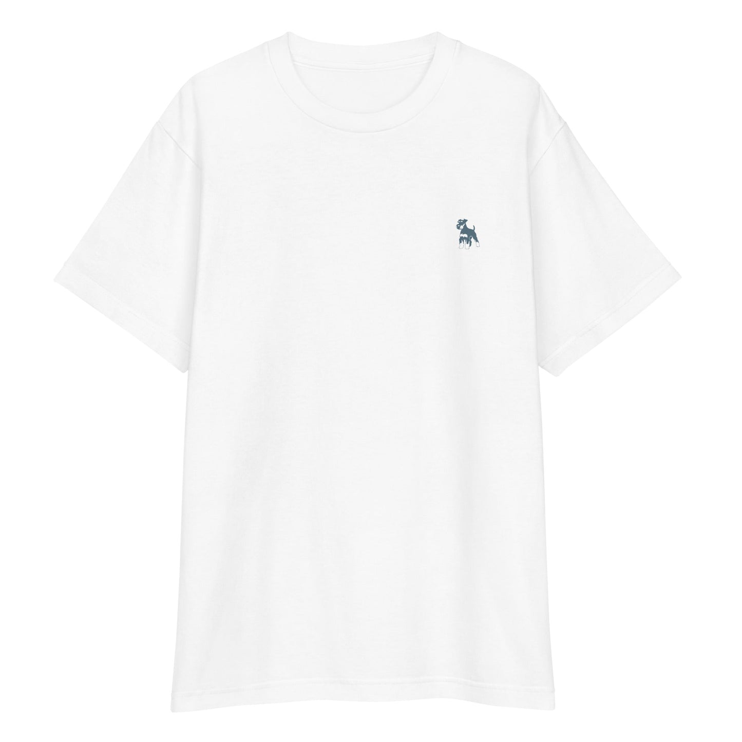 シュナウザーバックロゴデザインTee