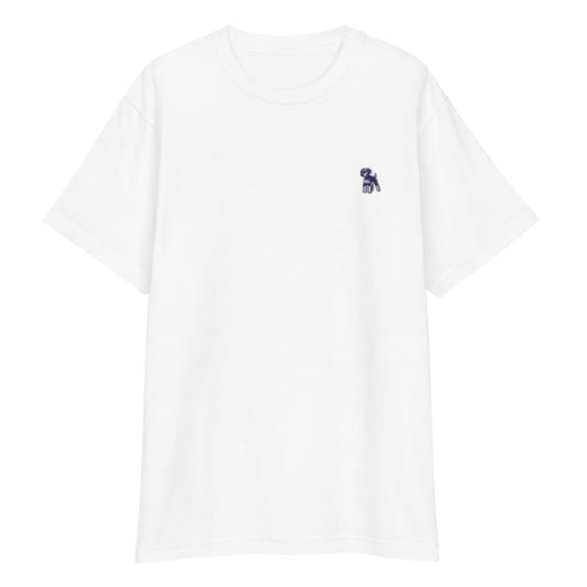 シュナウザーポイントロゴ刺繍Tee（ツインテールver）