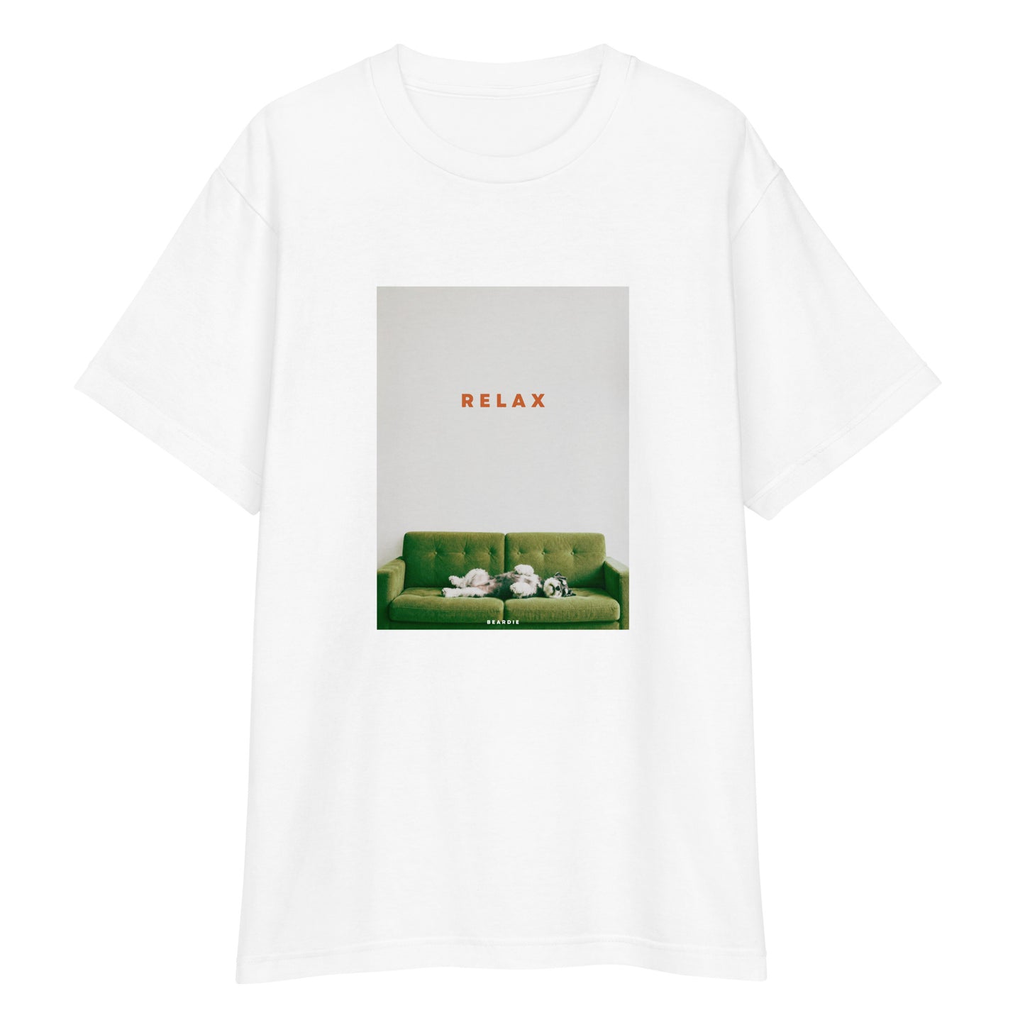 今日はOFF_シュナウザーTee